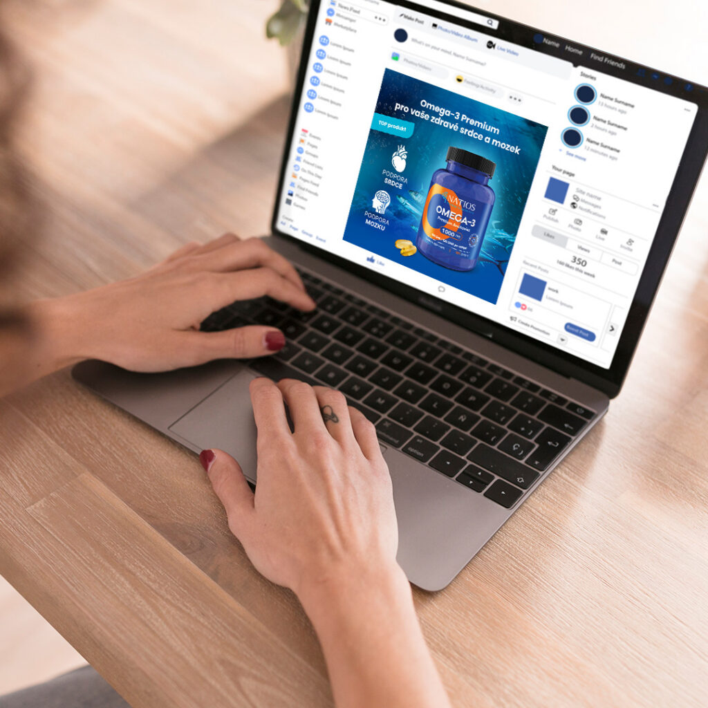 Natios etikety a reklama natios facebook